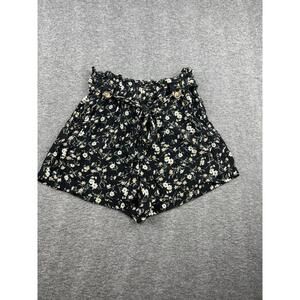 American Eagle Floral Print High-Waisted Short Size Small